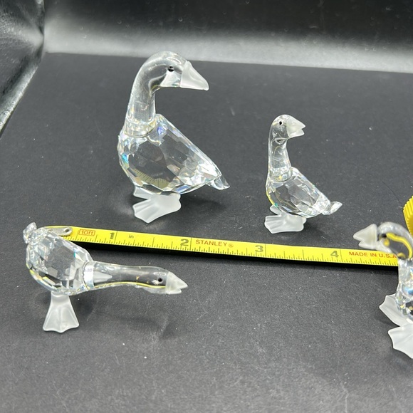 Swarovski Silver Crystal family of geese. Mint condition. - Picture 7 of 7